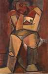 Picasso Pablo Seated Woman  - Hermitage